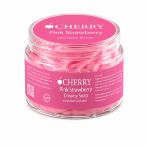 صابونية كريمية بينك ستروبري | Pink Strawberry Creamy Soap